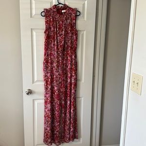 Floral jumpsuit purchased at Anthropologie